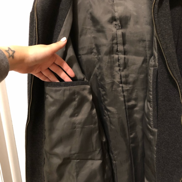 BANANA REPUBLIC Men’s Wool Pea Coat - Picture 4 of 5